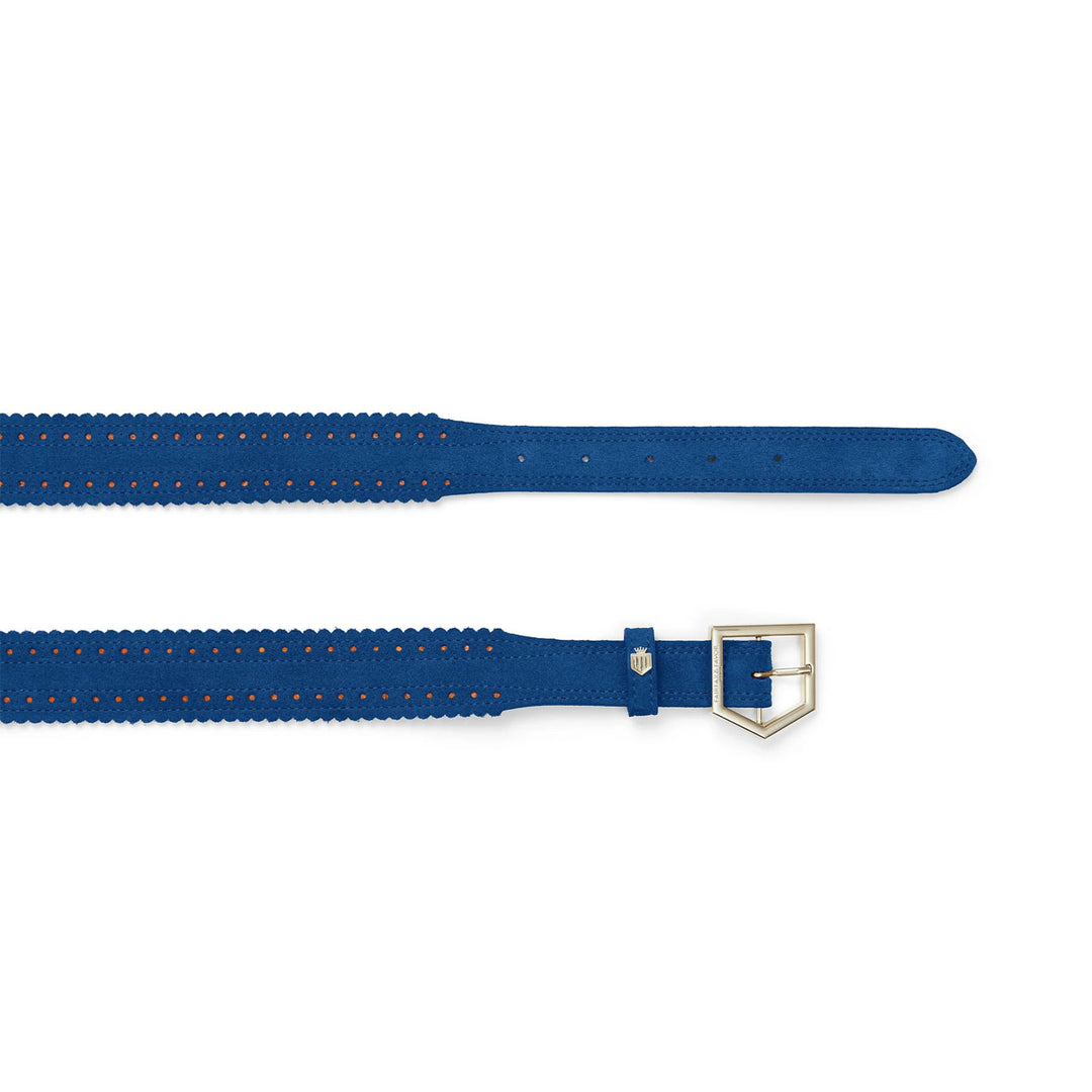 Fairfax & Favor Limited Edition Porto Blue Regina Belt