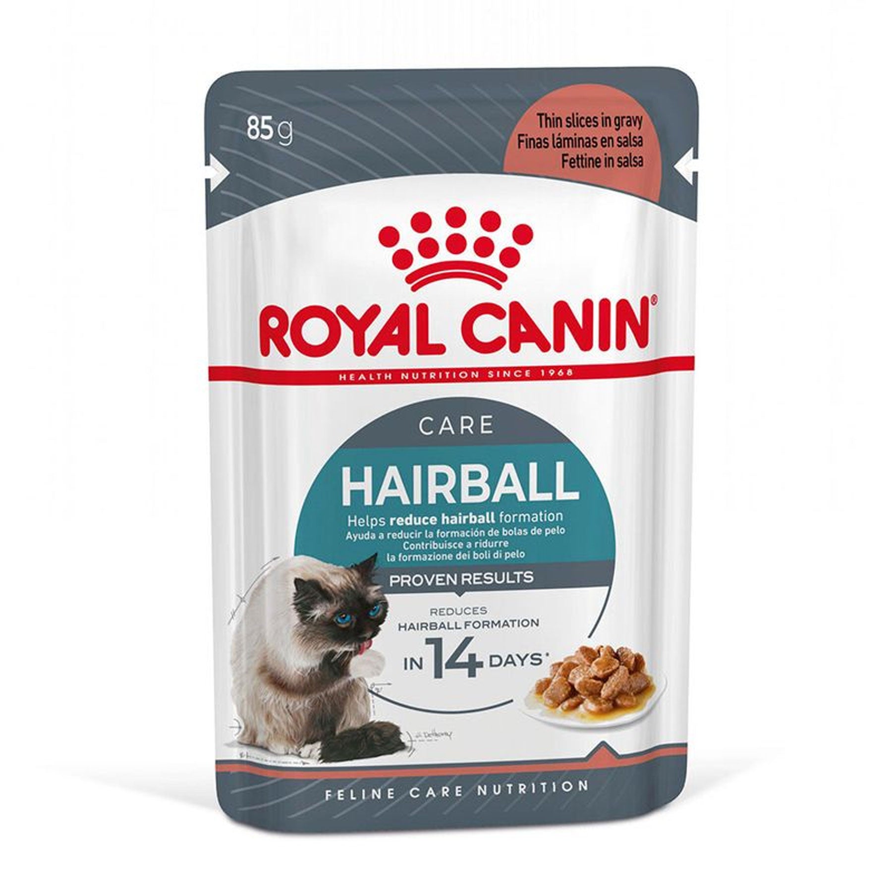 Royal Canin Hairball Care Thin Slices In Gravy Wet Pet Food For Cats