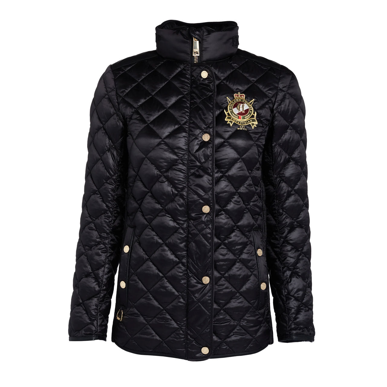 Holland Cooper Ladies Diamond Quilt Classic Jacket Millbry Hill