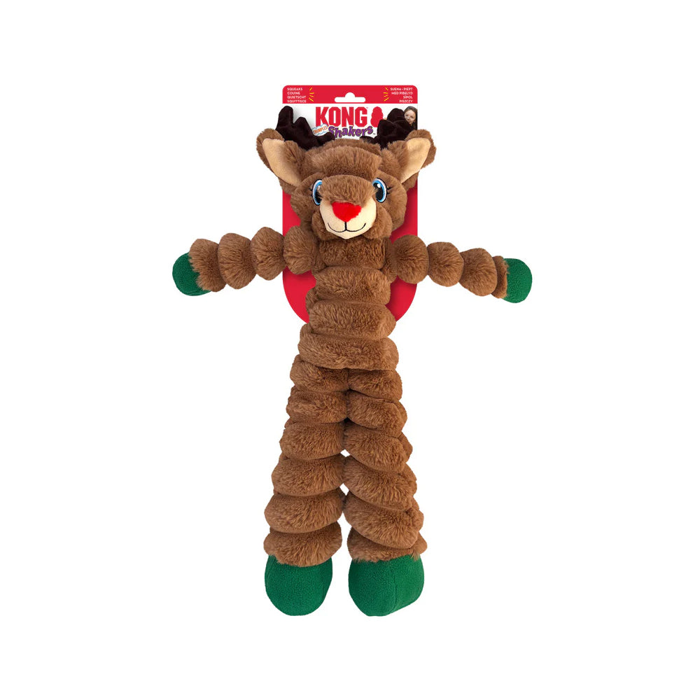 Kong Holiday Shakers Crumples Reindeer