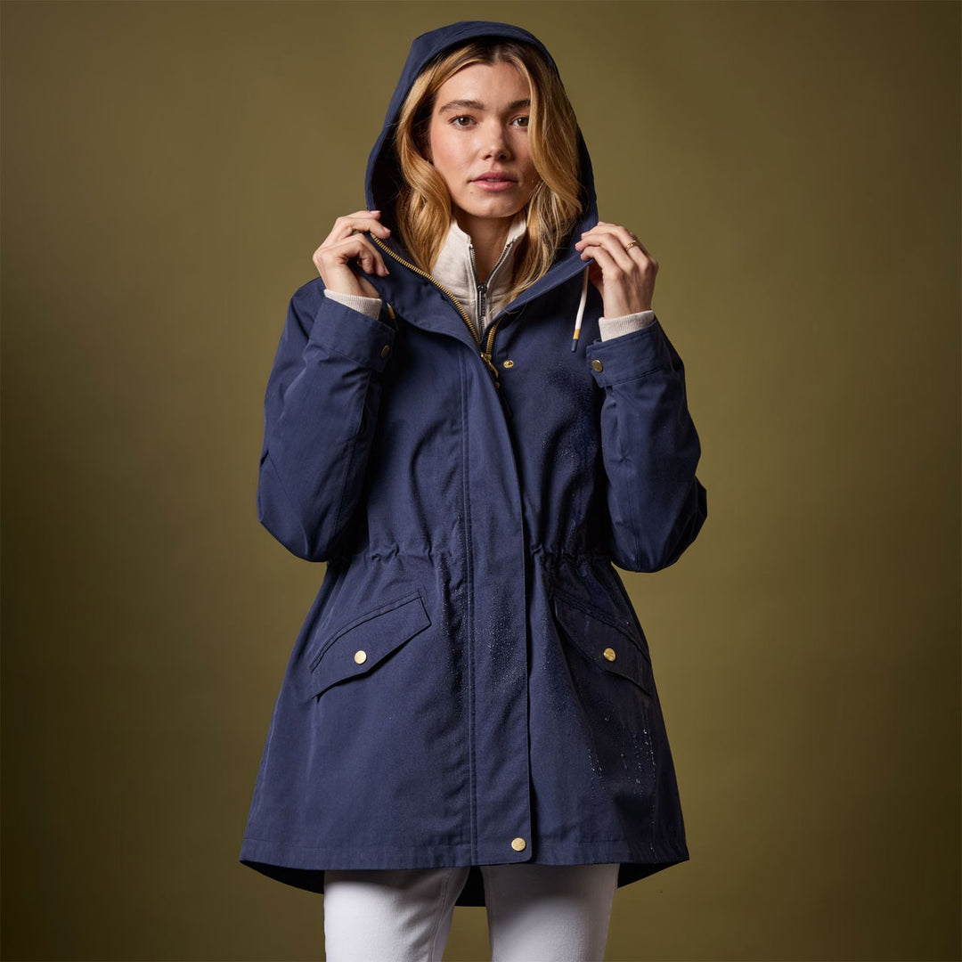 Joules Womens Joules Heathcote Navy Clearance Joules Ladies Jacket