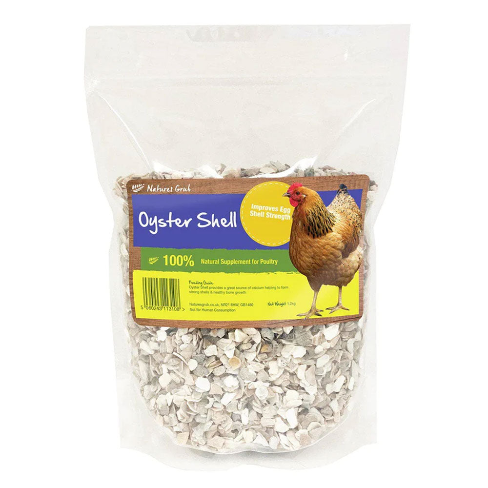 Natures Grub Oyster Shell 1.2kg