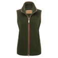 Schoffel Ladies Lyndon Fleece Gilet#Forest Green