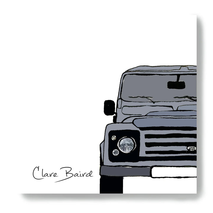 Clare Baird Land Rover Sticky Notes