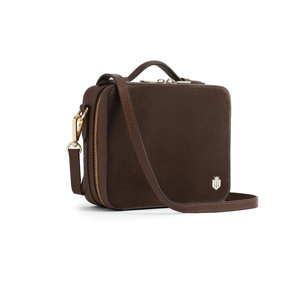 Fairfax & Favor Buckingham Suede Cross Body Bag