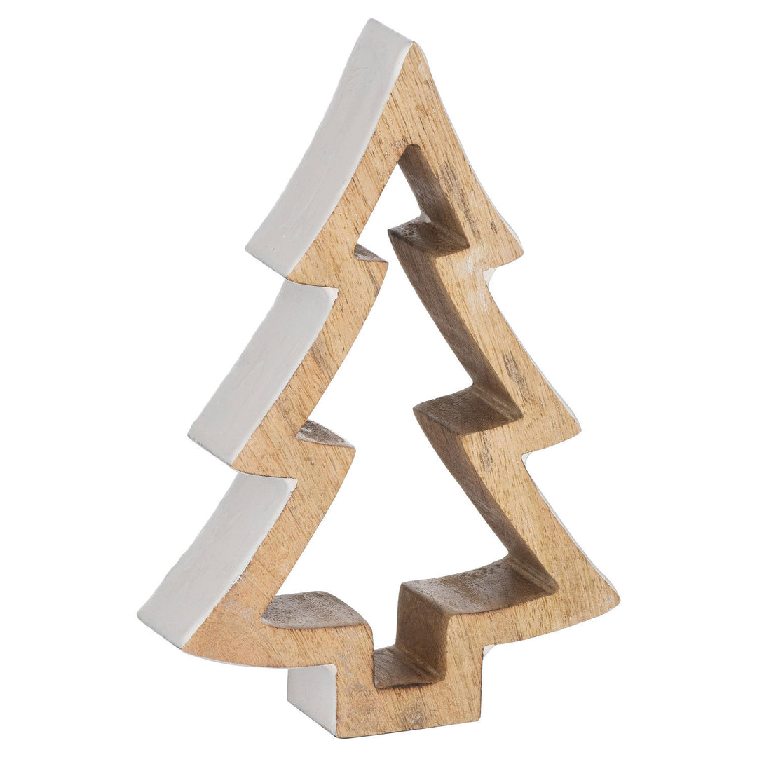 Millbry Hill The Noel Collection Snowy Standing Wooden Tree