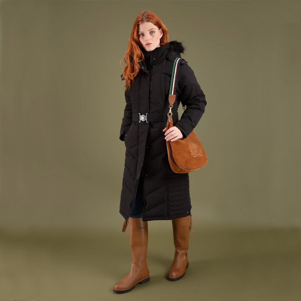 Fairfax & Favor Ladies The Charlotte Padded Longline Coat