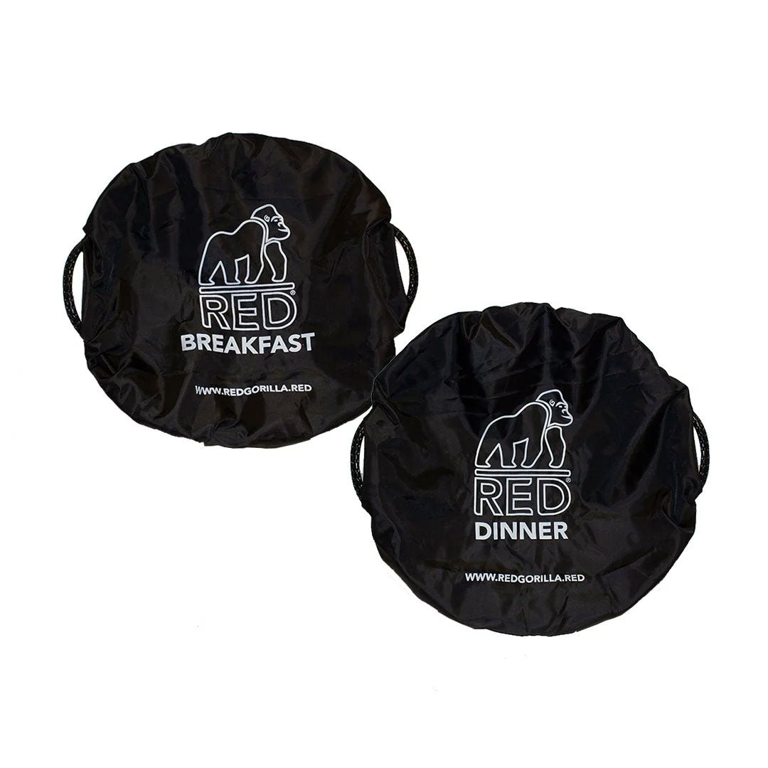 Red Gorilla Breakfast/Dinner Tub Bucket Covers