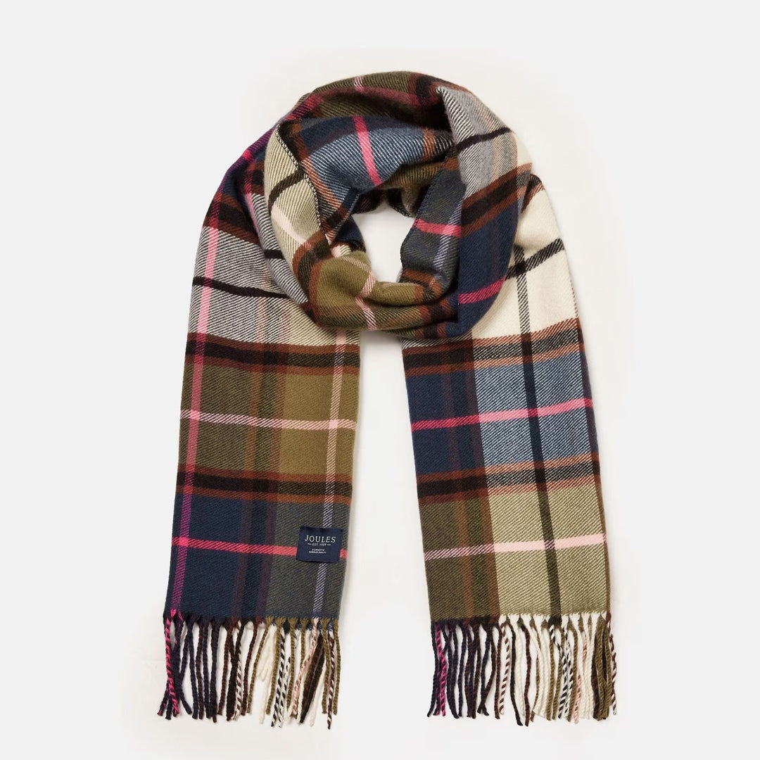 Joules Ladies Langtree Check Scarf