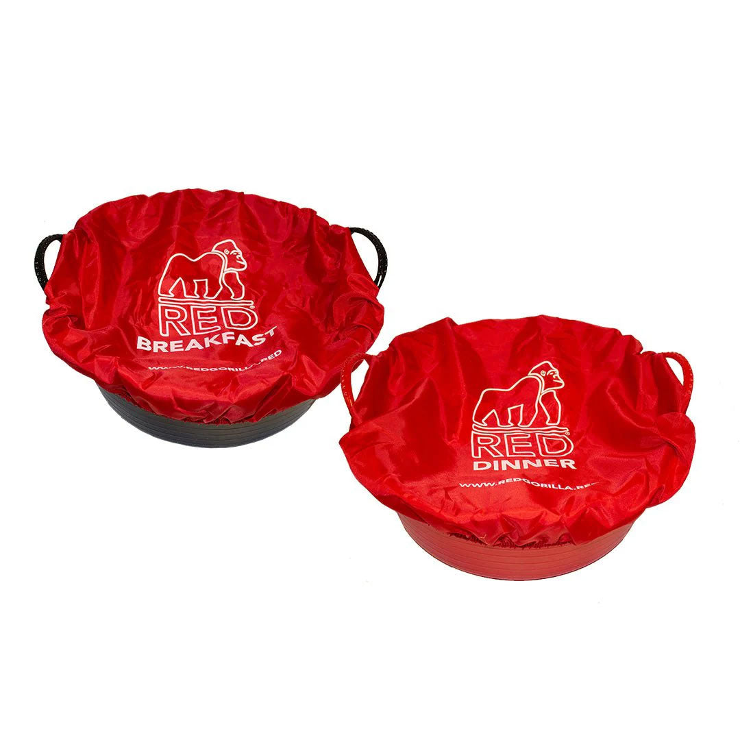 Red Gorilla Breakfast/Dinner Tub Bucket Covers