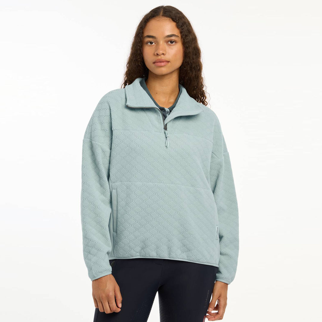 LeMieux Ladies Dana Quarter Zip Fleece - Glacier