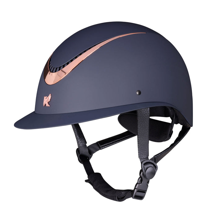 Karben Elisa Ellipse Riding Hat#Navy Print