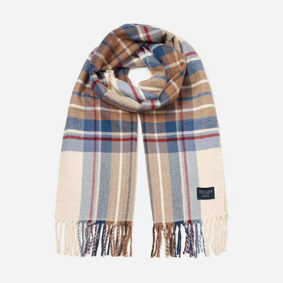 Joules Ladies Langtree Check Scarf