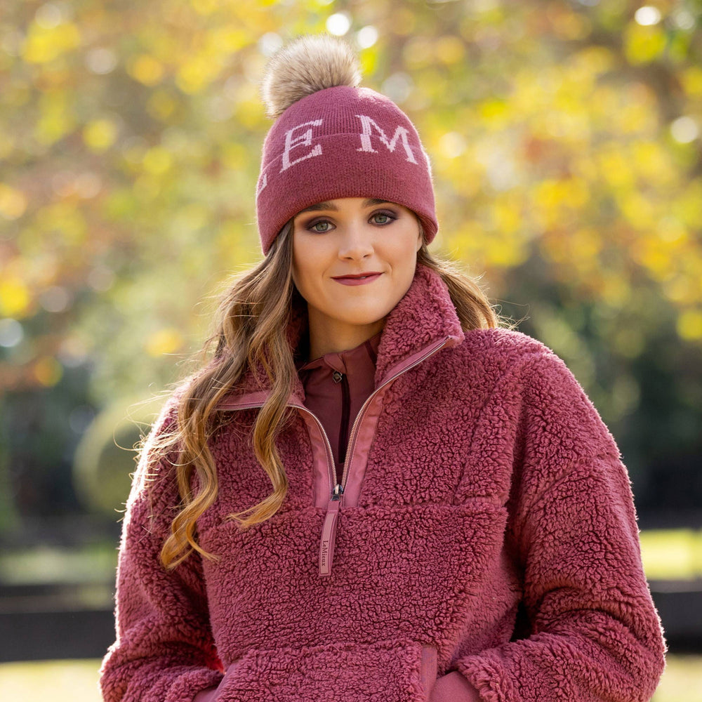 The LeMieux Beanie in Orchid#Orchid