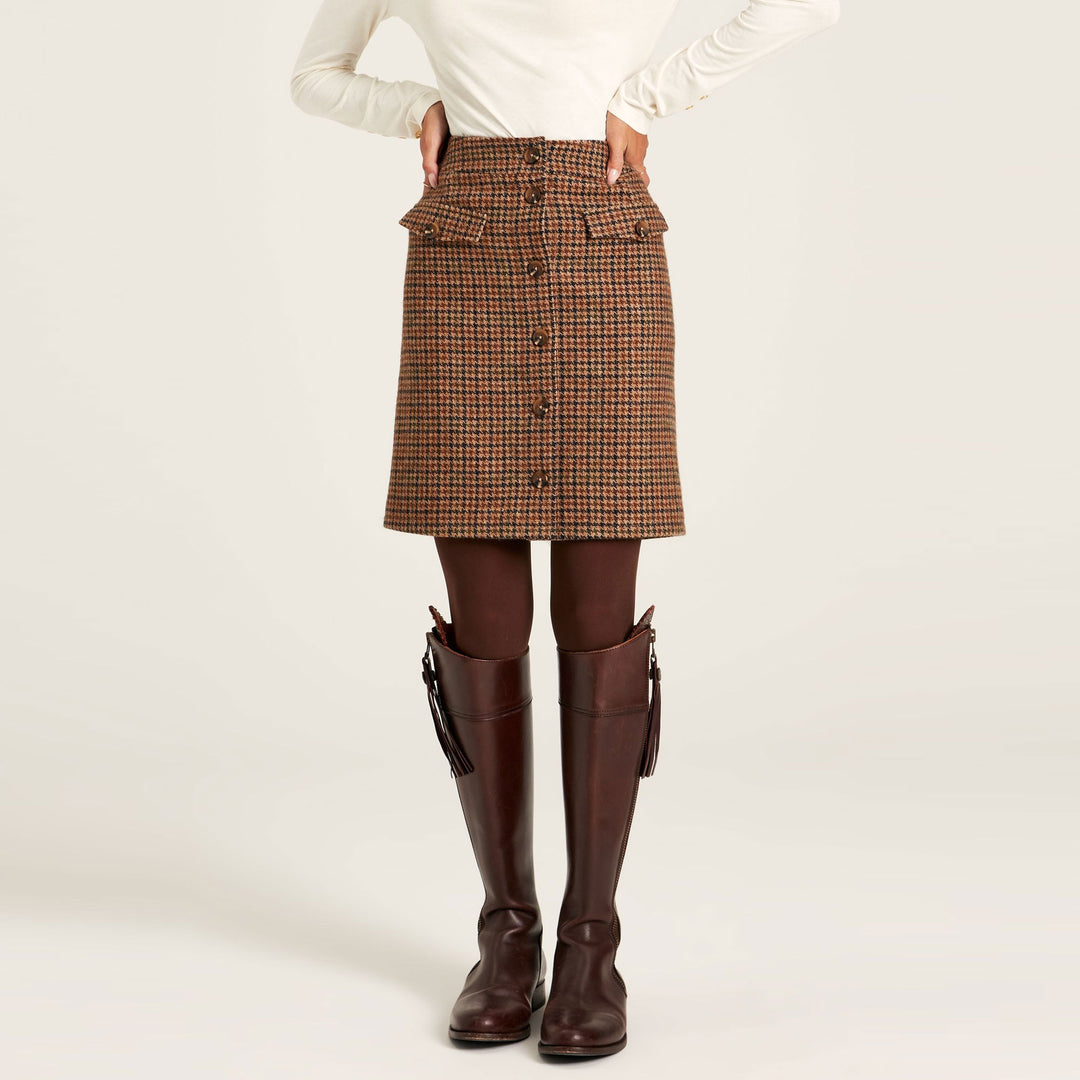 Joules Ladies Avery Tweed Skirt