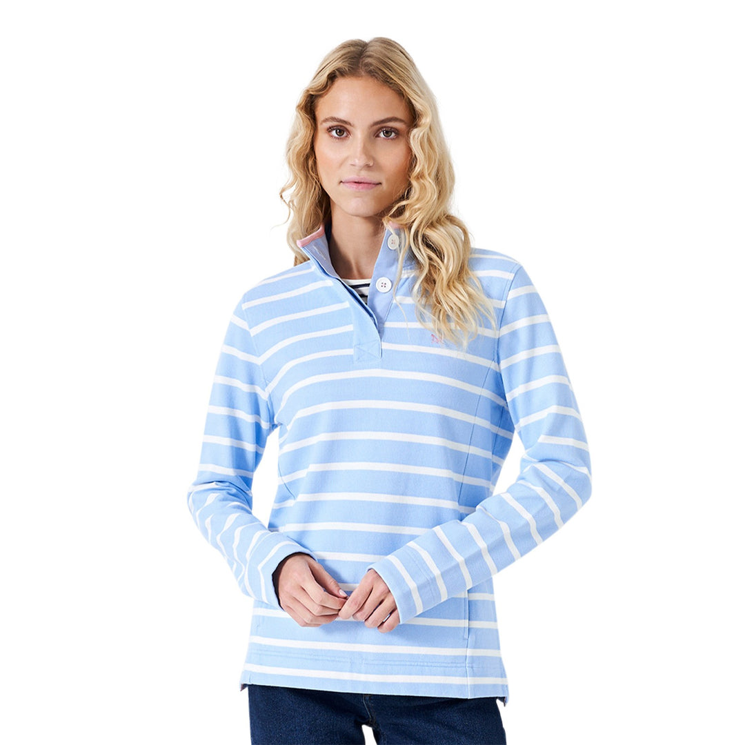 Crew Ladies Padstow Pique Sweat Shirt