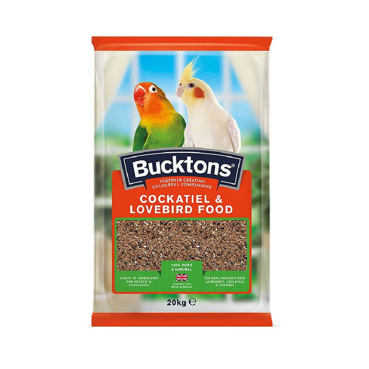 Bucktons Cockatiel & Lovebird Mix 20kg