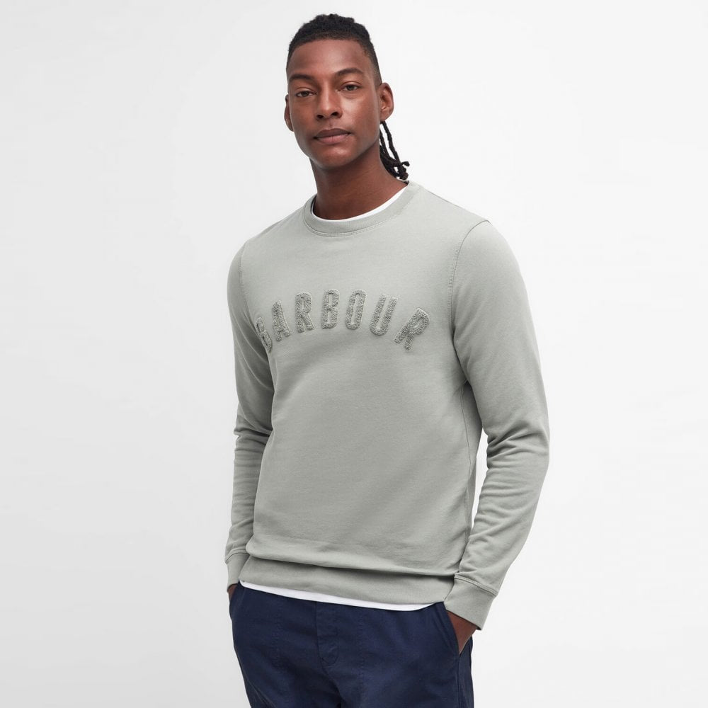 Barbour Mens Washed Prep Logo Jumper