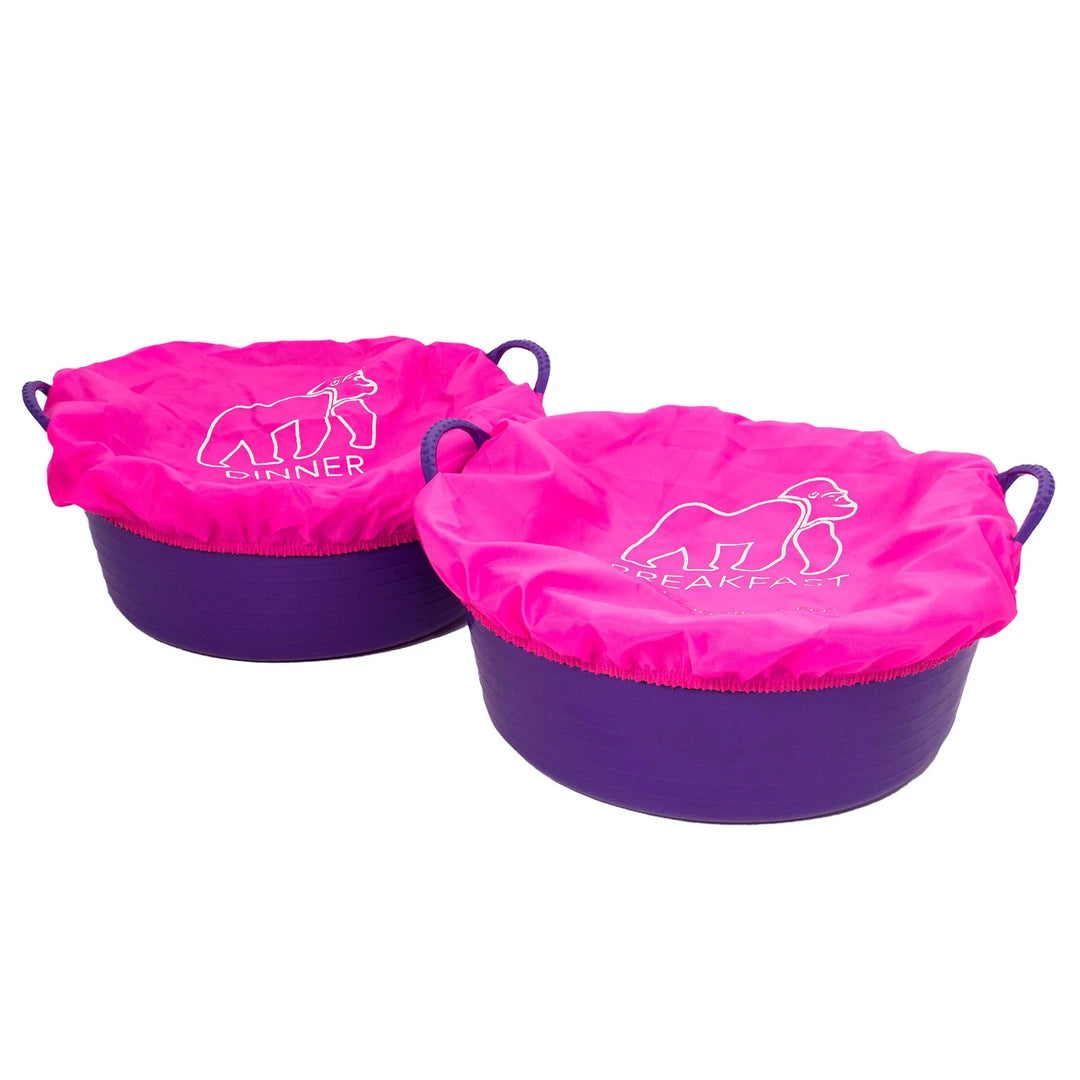 Red Gorilla Breakfast/Dinner Tub Bucket Covers