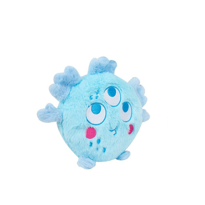 Smart Choice Squeaky Fluffy Alien Plush Dog Toy