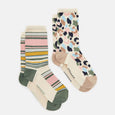 Joules Ladies Everyday 2 Pack Socks