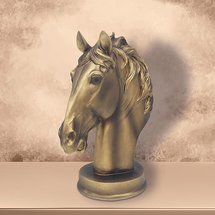 Bronze Classic Figure Horse Bust