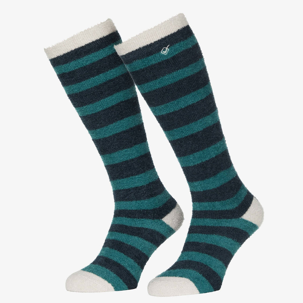The LeMieux Sophie Stripe Fluffies in Spruce#Spruce