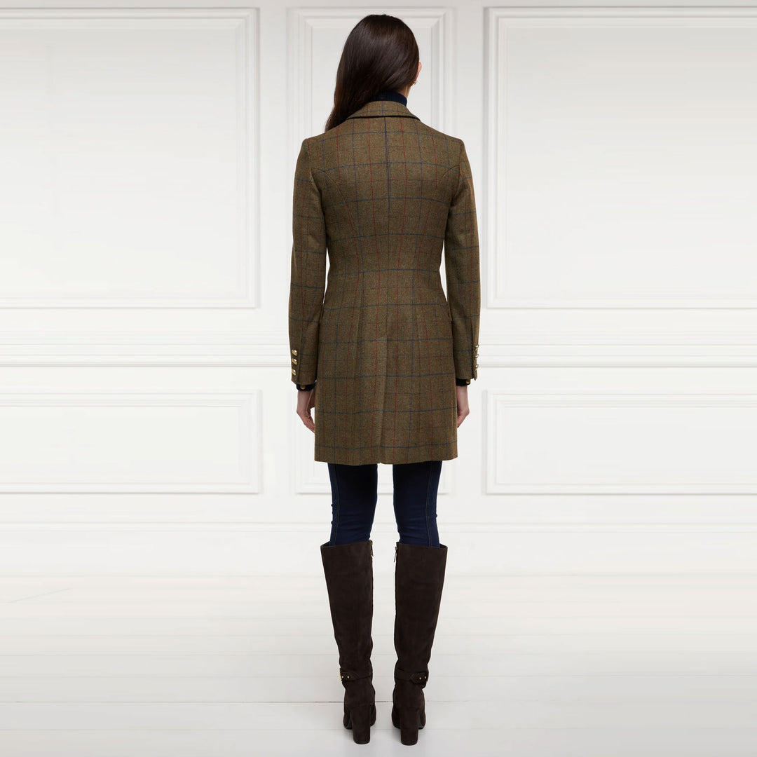 Holland Cooper Ladies Highgrove Coat in Green#Green