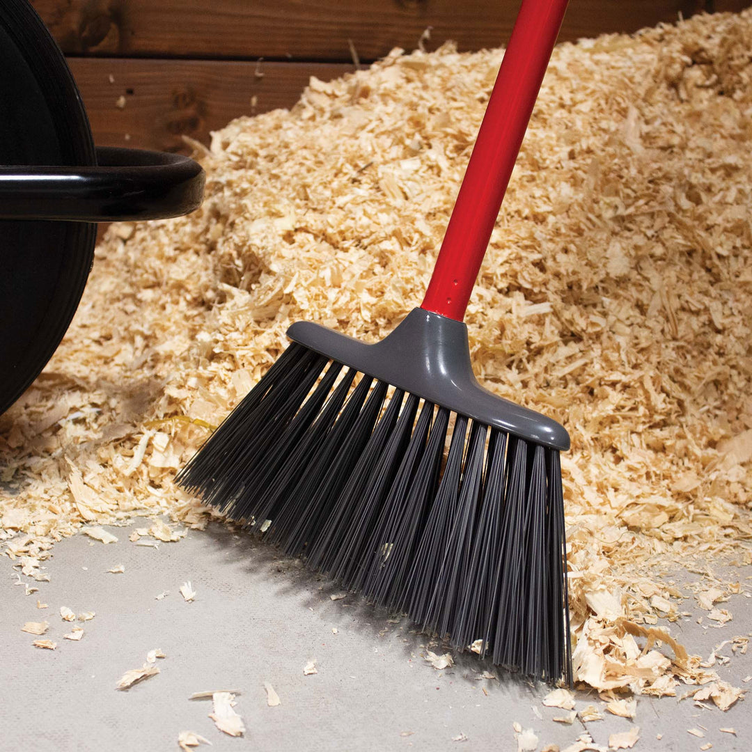 Red Gorilla Poly Yard Broom Head with 120cm Handle