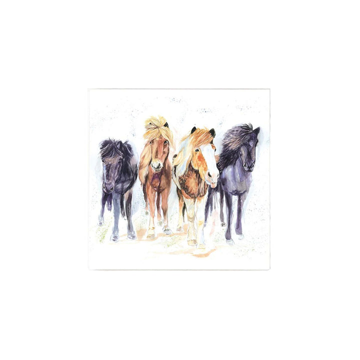 Country Creation Ceramic Coasters - The Pony Club