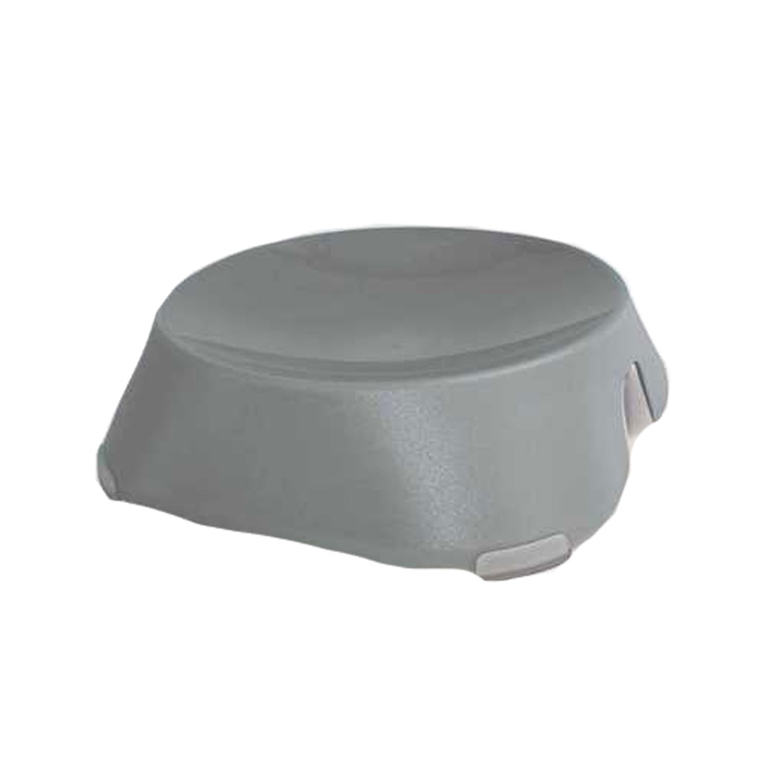 The Ancol Made From Shallow Cat Bowl in Grey#Grey