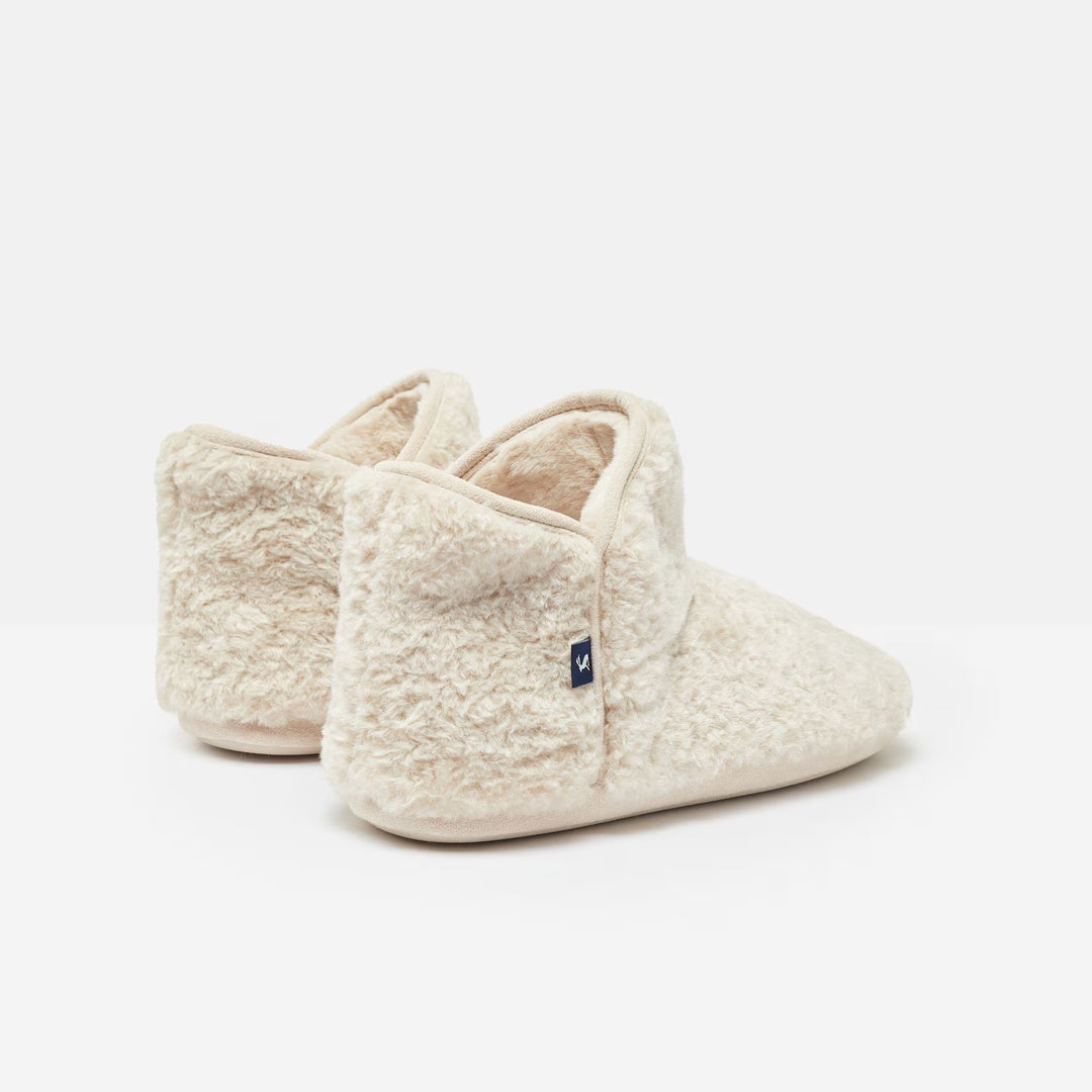 Joules Ladies Cabin Luxe Faux Fur Lined Slipper