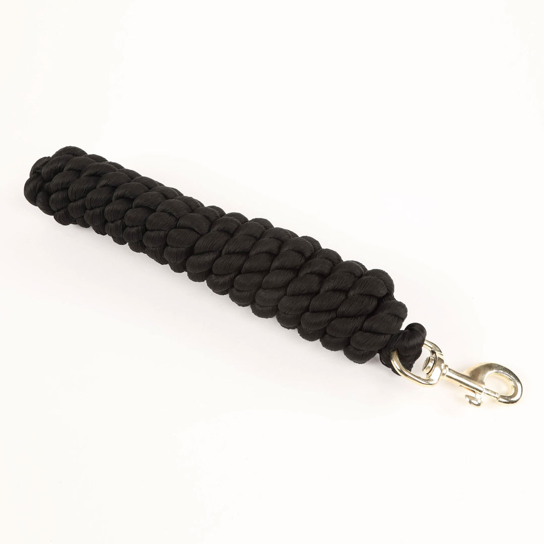 The Shires Extra Long Lead Rope 3m in Black#Black