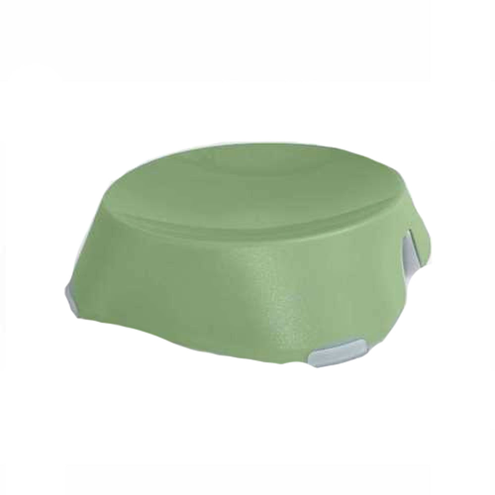 The Ancol Made From Shallow Cat Bowl in Green#Green