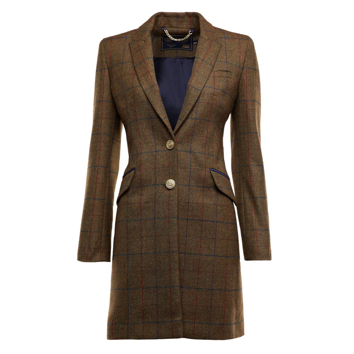 Holland Cooper Ladies Highgrove Coat in Green#Green