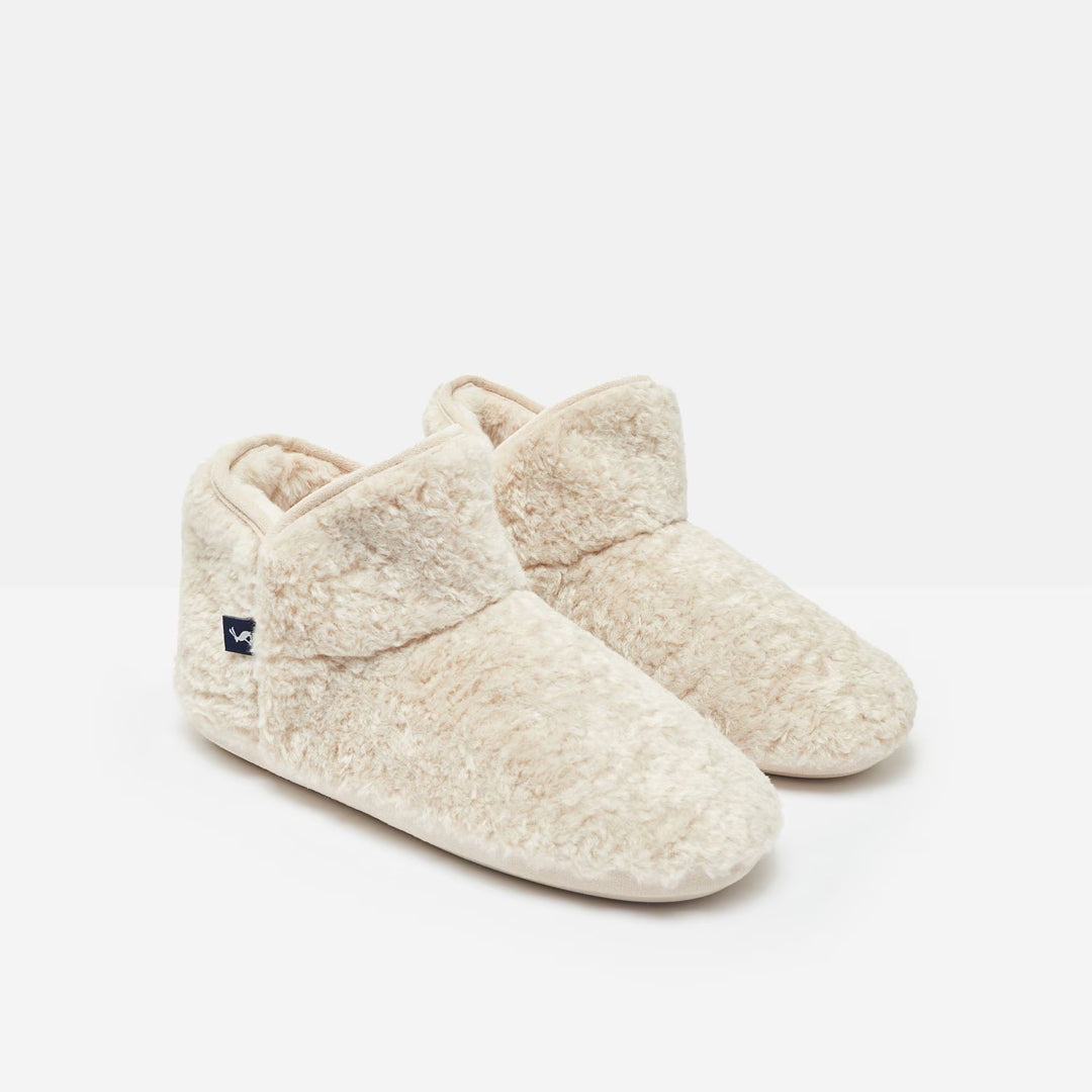 Joules Ladies Cabin Luxe Faux Fur Lined Slipper