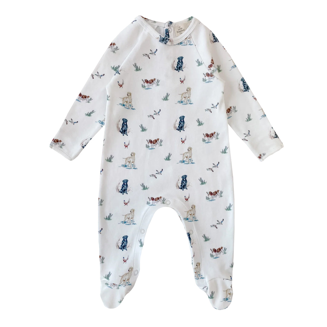 The Little Stamford Baby Sleep Suit - Dog