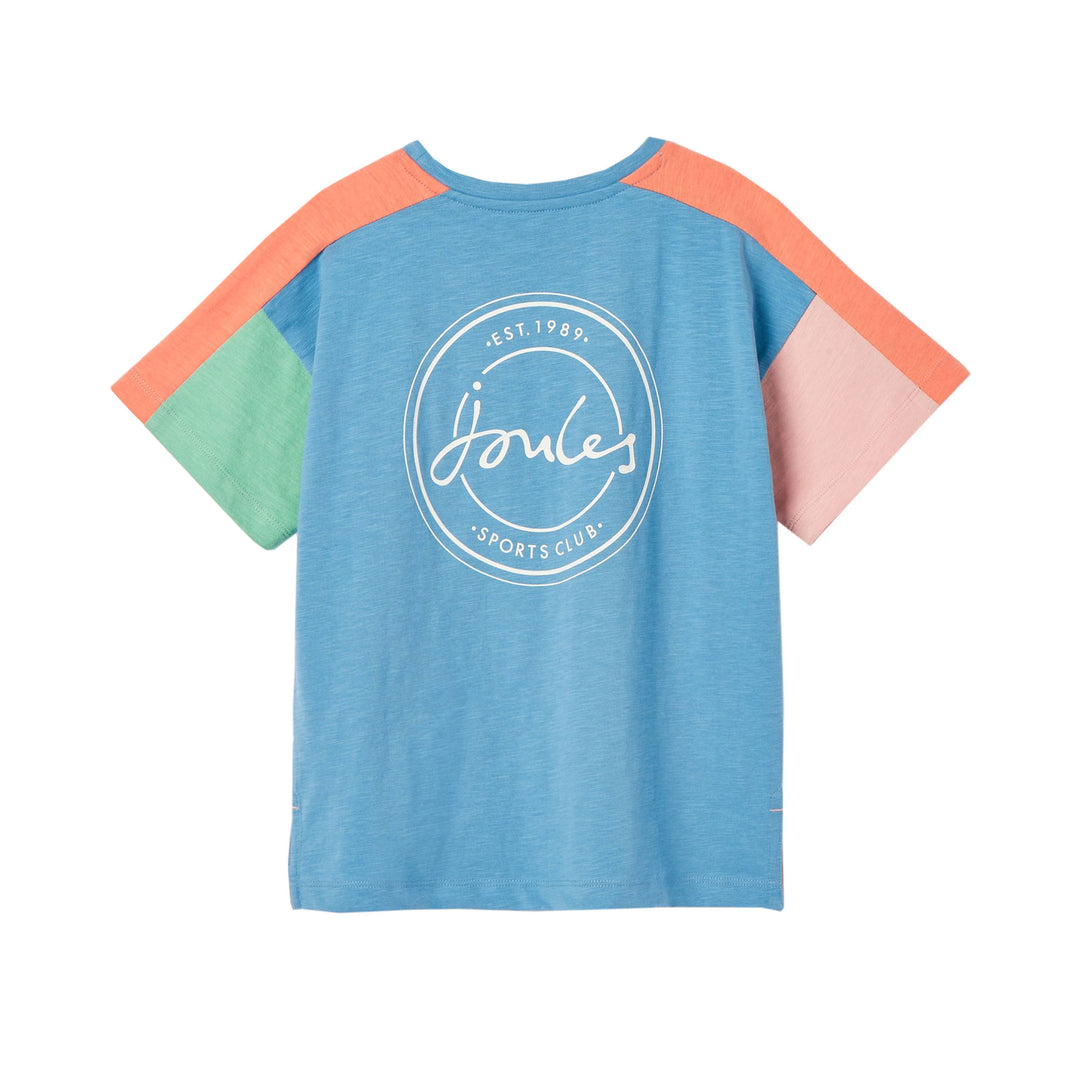 Joules Girls Betty Colour Block T-Shirt
