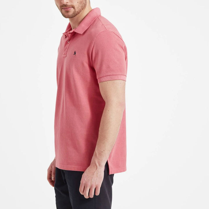 Schoffel Mens St Ives Garment Dyed Polo Shirt