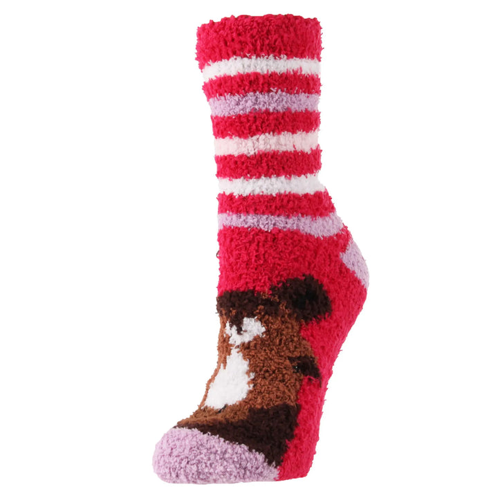 Platinum Ladies Wild Feet Cosy Lounge Socks Gift Box