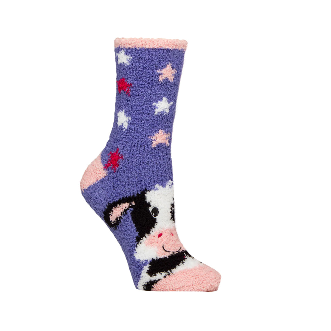 Platinum Junior Wild Feet Cosy Lounge Socks Gift Box