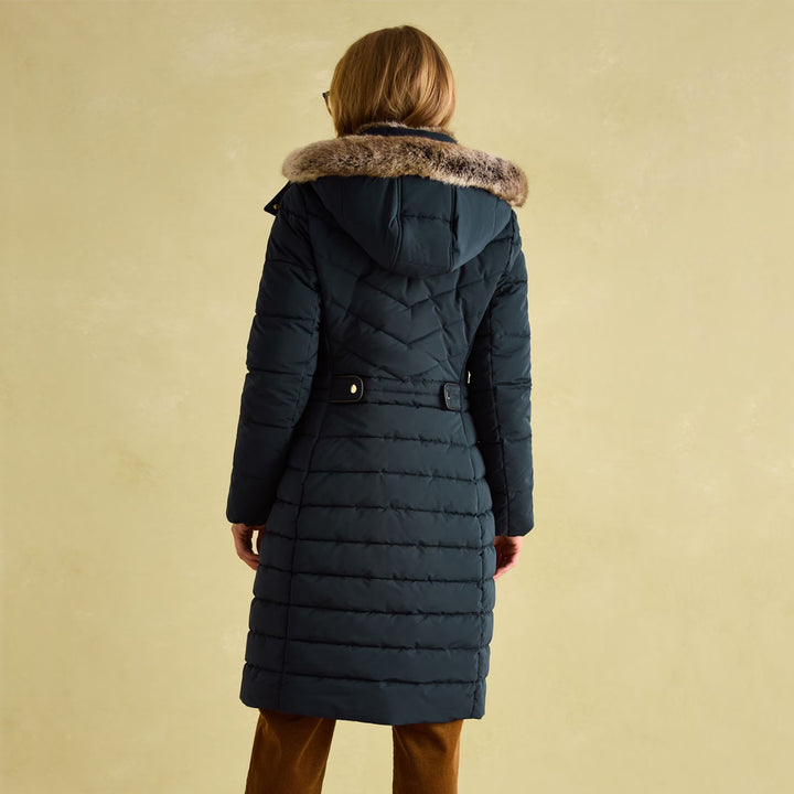 Joules Ladies Cherington Long Padded Coat