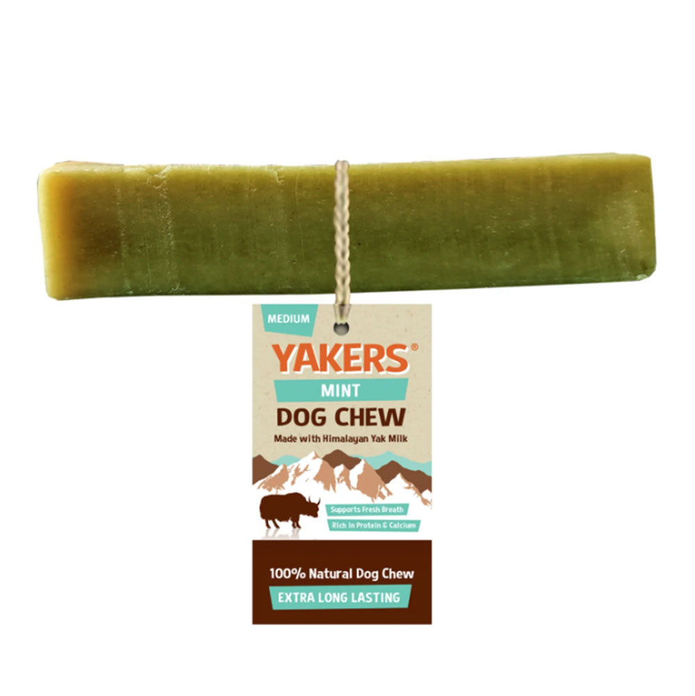Yakers Mint Dog Chew Medium