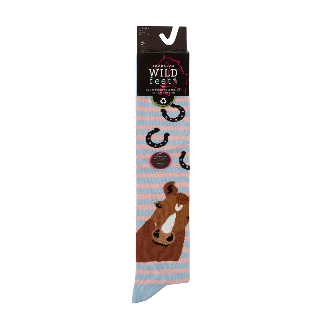 Platinum Junior Wild Feet Knee High Socks - 2 Pairs