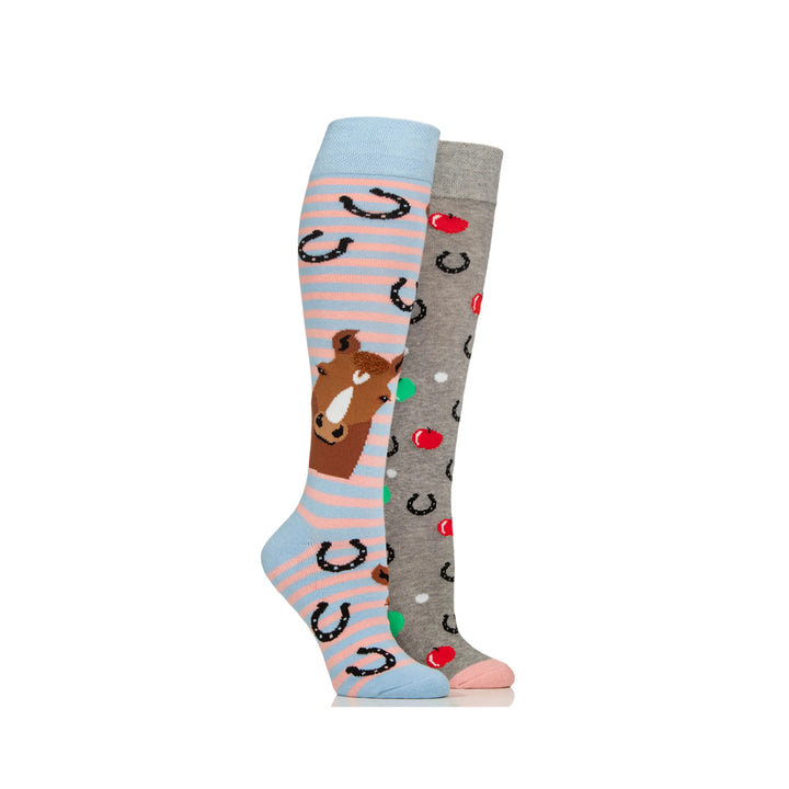 Platinum Junior Wild Feet Knee High Socks - 2 Pairs