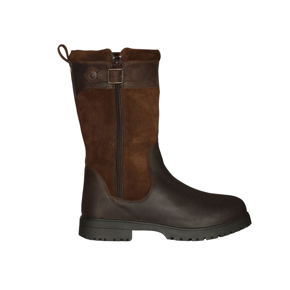 The Moretta Ladies Savona Country Boots in Brown#Brown
