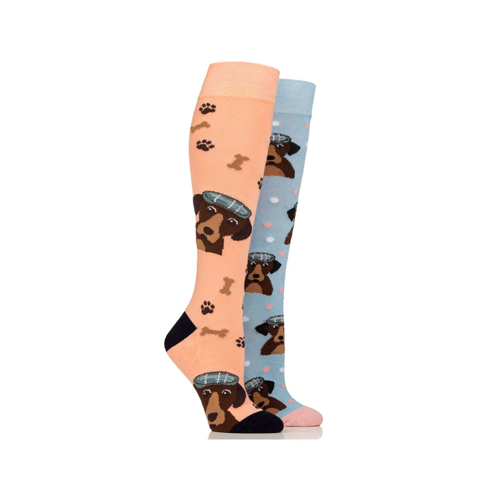 Platinum Junior Wild Feet Knee High Socks - 2 Pairs