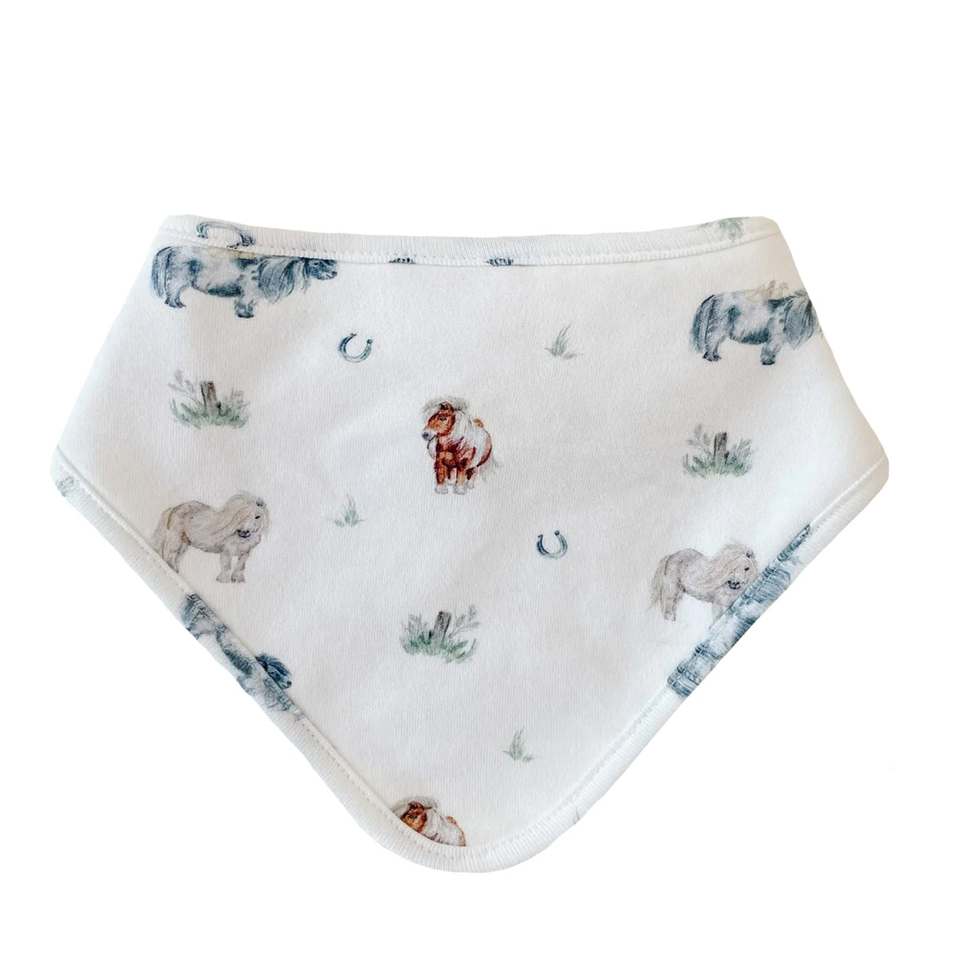 The Little Stamford Dribble Bib - Pony