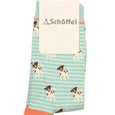 The Schoffel Ladies Single Cotton Socks in Pink#Pink