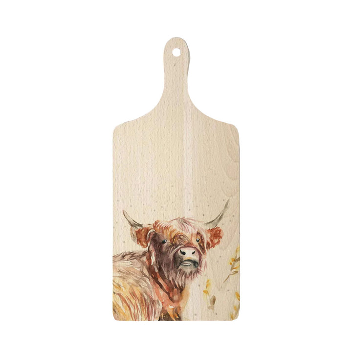 Country Creation Paddle Chopping Board - Highland Hazel